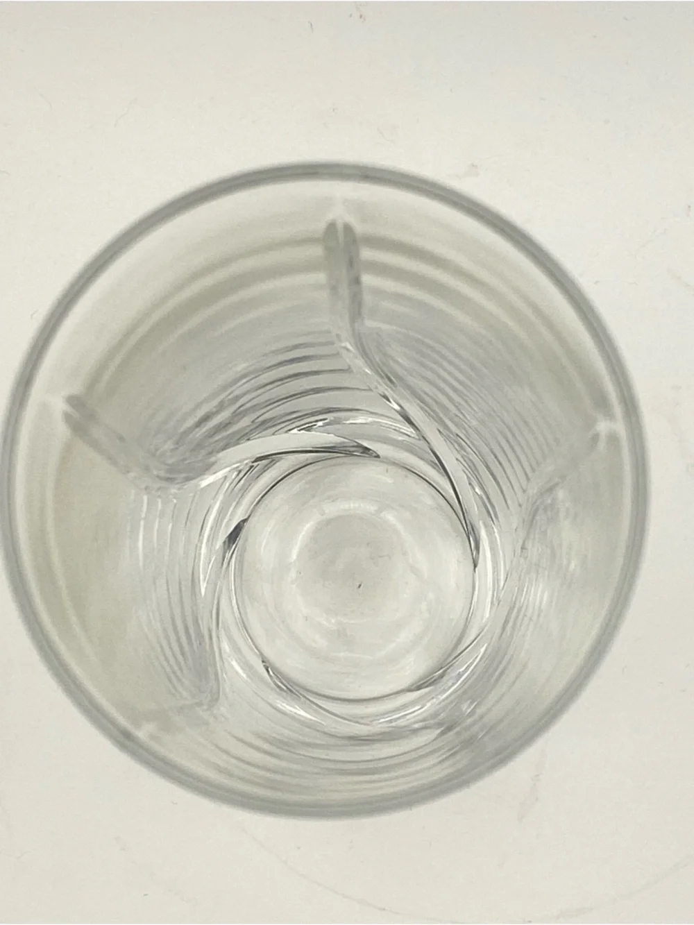 Lenox Sea Swirl Clear Cut Crystal Highball Vase 7” Tall No Chips or Cracks MCM